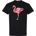 thumbnail image 3 of Inktastic Pink Flamingo T-Shirt, 3 of 5