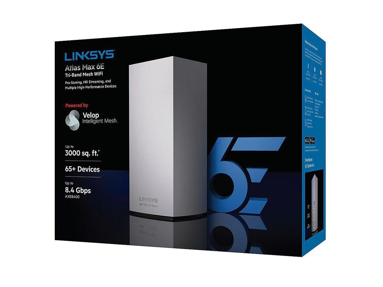Linksys Atlas Max 6E Single mesh Wi-Fi 6E module (MX8501) at Crutchfield
