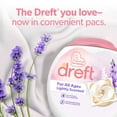 thumbnail image 3 of Dreft Baby Laundry Detergent XL Pacs, Sensitive Skin, Hypoallergenic, Lightly Scented Lavender, 25 Count, 3 of 11