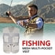 thumbnail image 3 of Neries Chaqueta de pesca de verano con bolsillos delanteros Tamaño múltiple SHISTOAT WEISTCOAT Hombre ropa exterior Chalecos ACCESORIOS DE JUEGOS AIRNIOS LUZ GRIS / XL Scienceny OD003201-22, 3 of 7