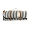 thumbnail image 6 of Twine Picnic Blanket - Waterproof Outdoor Blanket , Navy/White Striped 6pc, 6 of 6