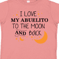 thumbnail image 4 of Inktastic I Love My Abuelito To The Moon and Back Boys or Girls Toddler T-Shirt, 4 of 5