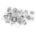 thumbnail image 3 of 12Pcs Heat Shrink Sheets Christmas Set Small Patterned DIY HandMade Accessories, 3 of 11