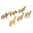 thumbnail image 1 of Figuras de animales del zoológico, figura de animales salvajes del bosque, modelo animal, juguetes de animales construidos para precisión, 1 of 8