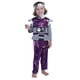 thumbnail image 1 of BRIGHTFUFU 1 juego de accesorios de Poppin para niños, disfraz de robot de cosplay, ropa de juego de roles para niños, ropa de actuación para niños, talla M púrpura, 1 of 7