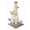 Light Gray, variant on BORGEBY 33 Inch Cat Scratching Post, Natural Sisal Rope Cat Scratcher with Hanging Ball Toy for Indoor Cats and Adults ,Beige