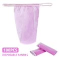 thumbnail image 7 of NIBOLOG 100Pcs/Set Disposable Panties Waistband T Thong Convenient Women Hygienic T Thong Underwear for SPA, 7 of 7