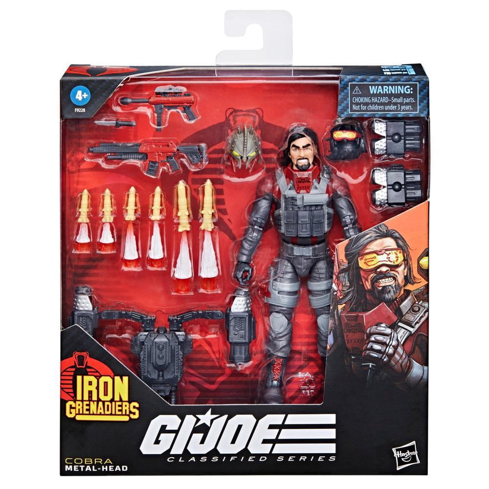 G.I. Joe, Action Figure, Metal-Head Deluxe, 6 inches, Iron