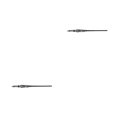 thumbnail image 3 of Maytalsory Glass Dipping Pen Fashion Painting Line Filling Ink Pens Transparent Writing Tool Students Using Accessory Crystal White 2Set, 3 of 6