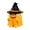 Orange, variant on Ybomd,16oz Orange Halloween Ghost Mug with Matching Lid, Ceramic Beverage Cup for Coffee and Tea, Perfect Gift Set for Seasonal Dining