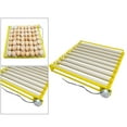 thumbnail image 2 of Rotatorio automático de 360 grados, bandeja giratoria para huevos, , codorniz, aves, huevos de aves de corral 56 Huevos 9 Varillas Zulema Bandeja de eclosión automática, 2 of 8