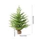 thumbnail image 3 of Árbol de Navidad de Escritorio de 24 Pulgadas con Simulación de Pe, Decoración Flocada con Luz, Decoración Interior, Adornos de Regalo Navideños, 3 of 6