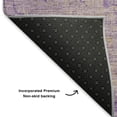 thumbnail image 5 of Addison Rugs Mayfield Premium Machine Washable Transitional Modern Purple Rectangle Rug, 10' x 14', 5 of 7