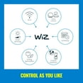 thumbnail image 6 of WiZ 4 Meter (13 ft) Ambient Full Color and Tunable White Wi-Fi LED Light Strip, Simply Stick to Any Surface, No Hub Required, 6 of 8