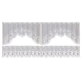 thumbnail image 4 of Advancent 2 piezas de cortinas de encaje para ventana, adorno para sala de estar, cafetería Type2 NO2, 4 of 6