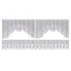 thumbnail image 1 of Cortinas de Encaje Injueey 2 Piezas Blanco 160x60cm + 160x30cm, 1 of 6