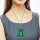 thumbnail image 3 of KAKOWELY 12 cuentas de San Patricio, cuentas verdes de trébol, collar con colgante de trébol, 3 of 5