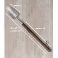 thumbnail image 3 of Garden Tools - Burpee Stainless Steel Long Handle Trowel, 3 of 6