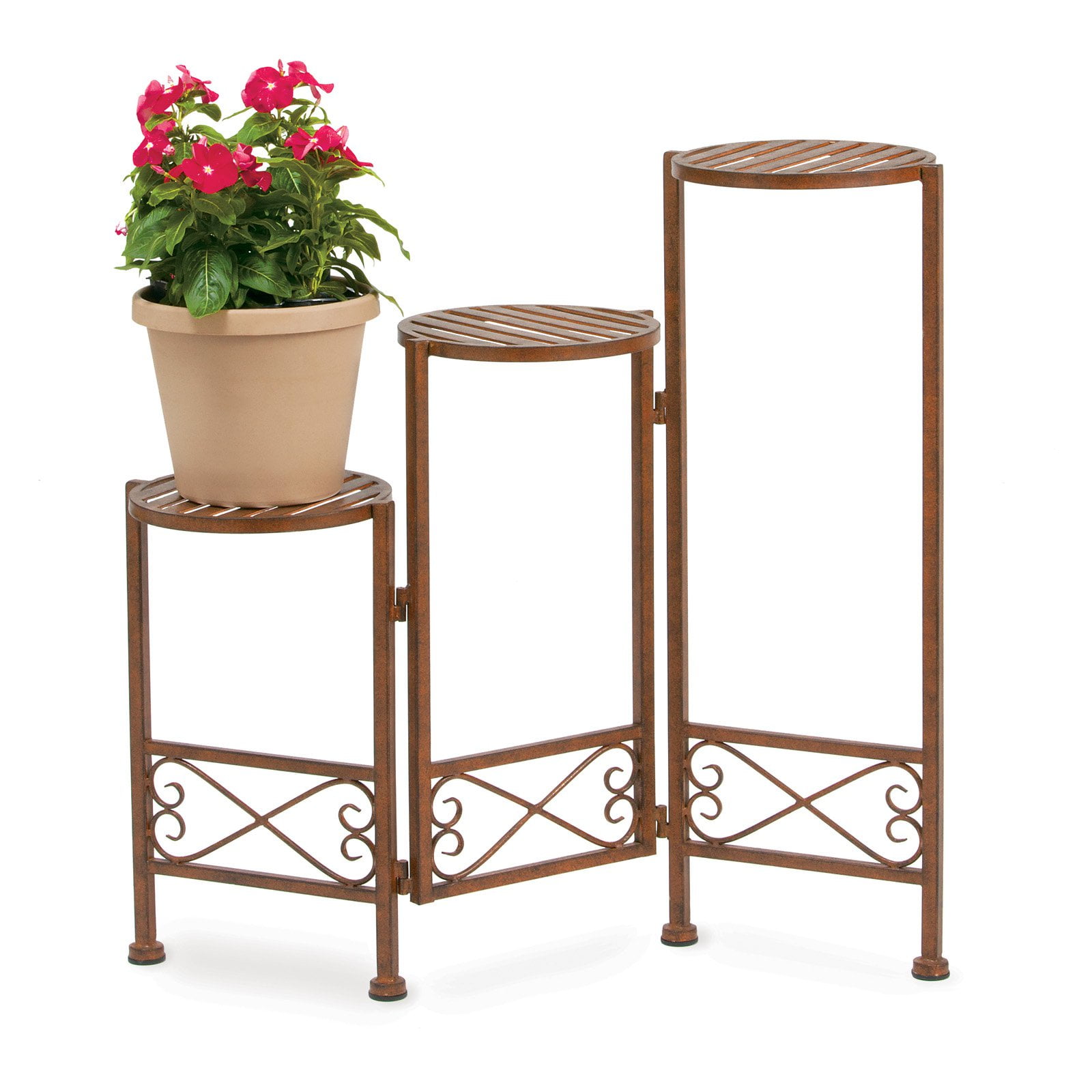 Deer Park Ironworks 3 Step Folding Plant Stand