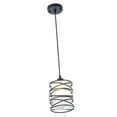 thumbnail image 4 of Lámpara de techo Salvador E27 Base Pantalla de vidrio Escalera moderna Lámpara Colgante Luces colgantes LED para Loft Hoteles Tiendas Dormitorio Vestíbul Sombra blanca lechosa Colgante de luz, 4 of 10