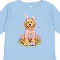 thumbnail image 4 of Inktastic Easter Doodle Dog Boys or Girls Long Sleeve Toddler T-Shirt, 4 of 5