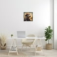 thumbnail image 3 of Stupell Industries Tropical Manatee at Sunset Animals & Insects Painting Gray Floater Framed Canvas Art Print Wall Art, 18 x 18, 3 of 10