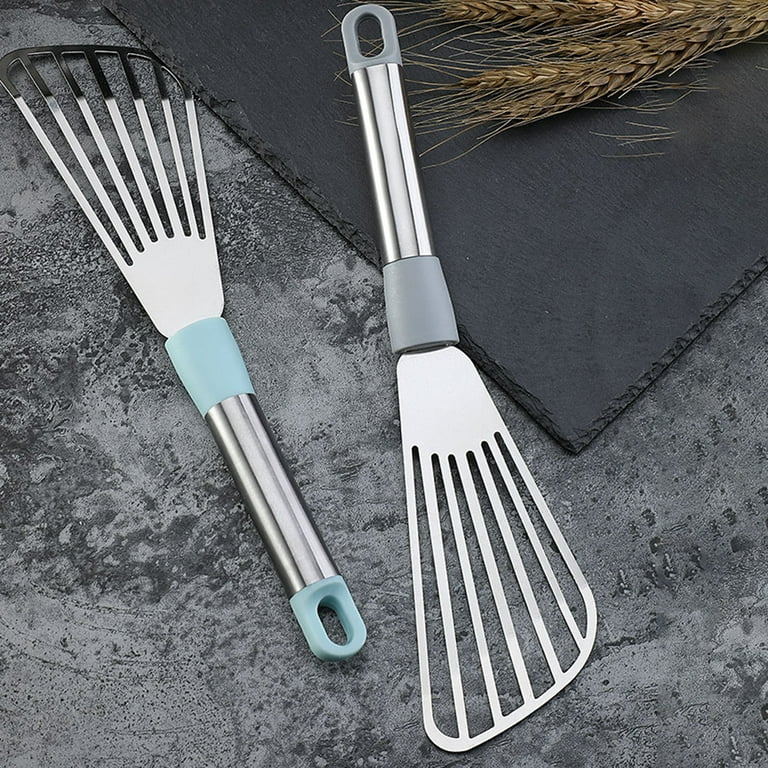 Bcloud Grilling Spatula Food Grade Heat Resistant Stainless Steel Non-stick  Fish Steak Turner Spatula Kitchen Gadget for Home
