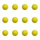 thumbnail image 4 of 12 pelotas de golf de espuma EVA para práctica de golf, multiusos, de 55 mm. Amarillo, 4 of 9