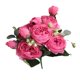 thumbnail image 1 of Bewildely Ramo de rosas persas filipinas artificiales de 5 cabezas, simulación para el hogar, decoración para fiesta de boda, flores falsas de Flores artificiales Rosa roja Bewildely HA6434-05B, 1 of 6