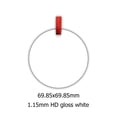 thumbnail image 1 of BEAUTYSUB 1,15 mm HD de una cara blanco brillante LS-CO019 Sublimación de alta definición Adornos navideños personalizados decorativos, 1 of 4