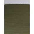 thumbnail image 5 of Rugsotic Carpets Handmade Rugs Hand Woven Kilim Runner 3'x13' Olive Wool for Indoor Use, 5 of 6