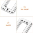 thumbnail image 2 of OUNONA 50Pcs Trailer Safety Chain Connector Silver ABS Minimalist Design for Various Items, 2 of 8