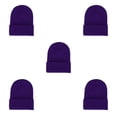 thumbnail image 1 of Minnieouse Gorros Beanie Gorros de punto Unisex Ajustable Otoño Invierno Skullcap A prueba de viento Ciclismo Esquí para deportes al aire libre Púrpura Type2 NO2 Minnieouse CBP263206, 1 of 4
