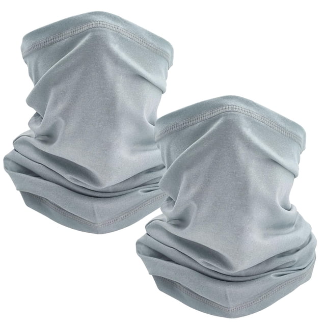 Polaina para cuello TICONN, cincelada, 2 unidades, unisex, a prueba de sol y viento