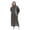 Black, variant on Hovilon Reusable EVA Raincoat Thickened Extended Length Waterproof Jacket With Adjustable Cuffs, Portable Stormproof Rain Gear For Adult Outdoor Hiking Camping Travel, Lightweight Emergency Rain Cape