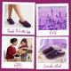 thumbnail image 4 of Pantuflas VeraCosy Bicolor con Espuma de Memoria Antideslizantes Lilas, 4 of 8