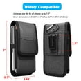 thumbnail image 2 of Takfox Phone Holster For iPhone 12 13 14 Pro Max Samsung Galaxy S22 Ultra S21+ S20 S10 A02S A12 A13 A32 A42 A52 5G A11 A21 A51 A71 Belt Clip Holster Phone Pouch Holder Carrying Case，Gray, 2 of 7