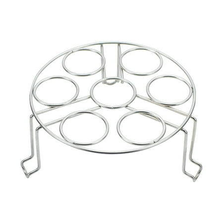 

7 Holes Thickened Stainless Steel Kitchen Tool Steaming Rack With High Legs
