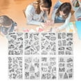 thumbnail image 3 of Heat Shrink Sheet, DIY Wide Application Translucent Shrinky Art Paper with Fun for Adult Kids for DIY Crafts Boy Pattern,Girl Pattern, 3 of 7