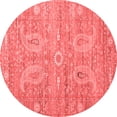 thumbnail image 1 of Ahgly Company Indoor Round Persian Red Traditional Area Rugs, 8' Round, 1 of 4