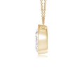 thumbnail image 2 of ANGARA Natural Diamond Solitaire Pendant in 14K Yellow Gold for Women (Size-4x2.5mm| Color-I-J| Clarity-I1-I2) | April Birthstone, Anniversary, Jewelry Gift for Women | Natural Diamond Necklace, 2 of 7