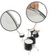 thumbnail image 1 of 6 unids/set Gel de silicona Snare Drum Mute Pads Silenciadores de amortiguador de tambor transparente, 1 of 8