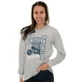thumbnail image 5 of American Biker Motorcycle Patriotic Plus Size Crewneck Graphic Tee Shirt Brisco Brands 3X, 5 of 6