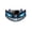 Blue-C, variant on Solar-Powered Dynamic LED Atmosphere Light - Wireless Car Demon Eye Decoration with Vibration & Light Sensors, Dual Charging (Solar/USB-C), Easy Suction Cup Installation for Car Windows