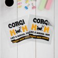 thumbnail image 3 of Corgi Mom Like a Normal Mom Except Much Cooler Happy Mother's Day Cutout Transfer Sticker Welsh Corgi Dog Lover Gifts Idea Transparent Decal Art Decor - 02004, 3 of 5