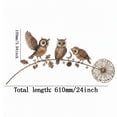 thumbnail image 2 of Metal Bird Garden Stake, 3-Bird Dandelion Silhouette Art for Outdoor Lawns, Patios, Flower Beds, and Memorial Garden Decoration, 2 of 5