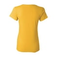 thumbnail image 2 of Gildan - Heavy Cotton Womenâ€™s T-Shirt - 5000L - Gold - Size: 2XL, 2 of 4