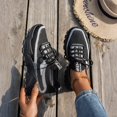 thumbnail image 3 of Women's Breathable Comfortable Sneakers Lightweight Casual Walking Shoes for Everyday Wear with Elastic Closure,42, 3 of 10