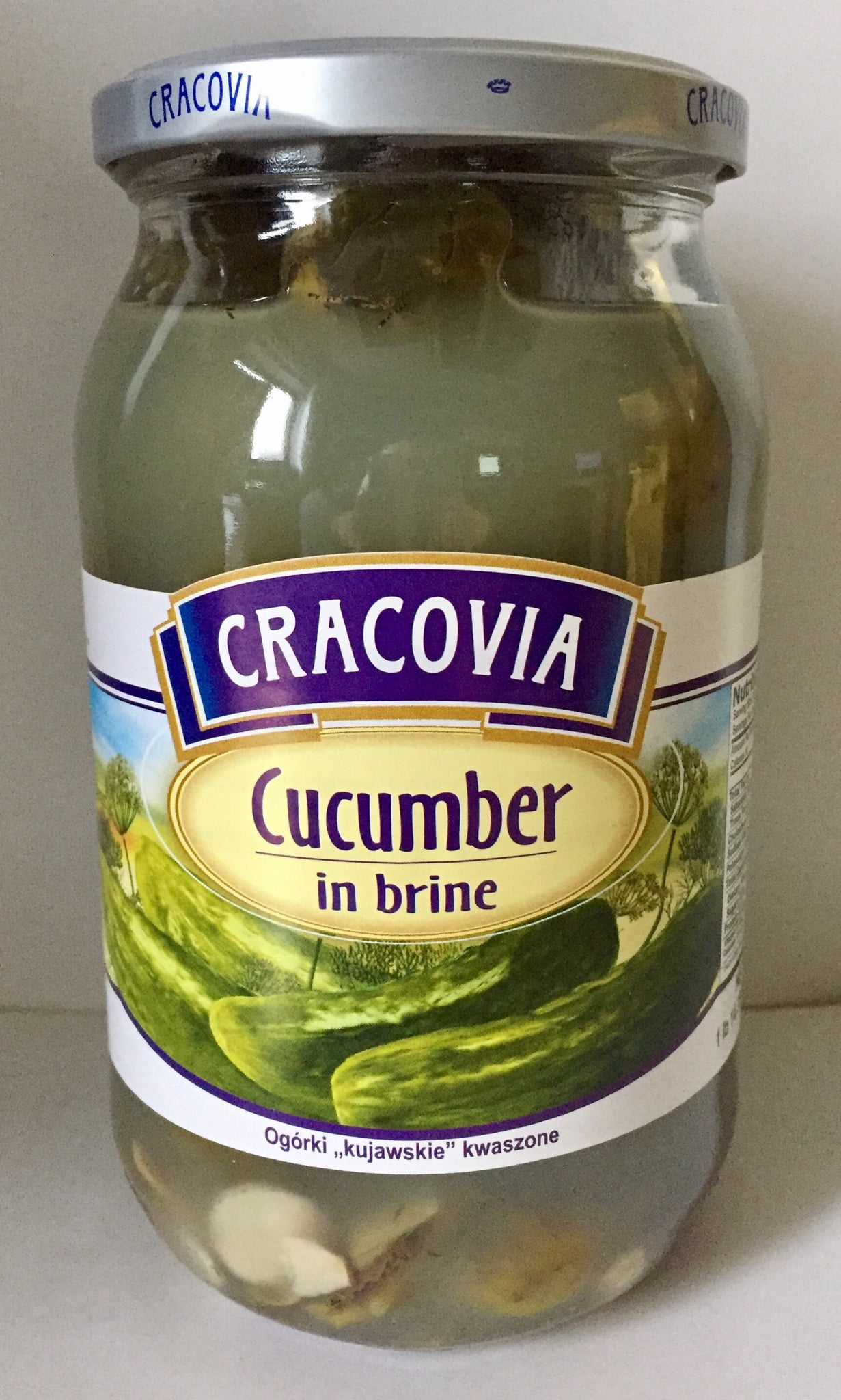 CRACOVIA CUCUMBERS IN BRINE 12/900 g