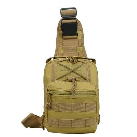 Smartasin Men Daily Shoulder Tactical Backpack Army Tacti Duffle Nylon Bag Military Messenger Sling Bags